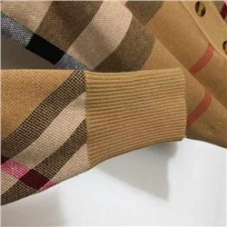 Женский удлинённый кардиган в клетку   Burberr*y