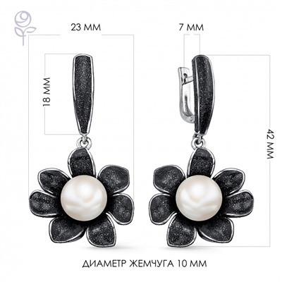 Серьги серебро 52802S1B