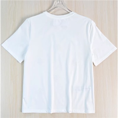 Женская хлопковая футболка  МАНГ*О