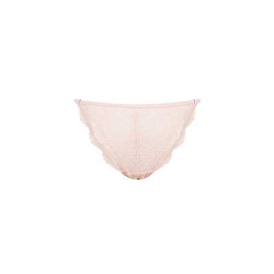 Braga clásica tira encaje rosa