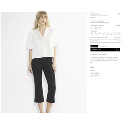 Короткая повседневная рубашка с коротким рукавом из искусственного шелковистого атласа