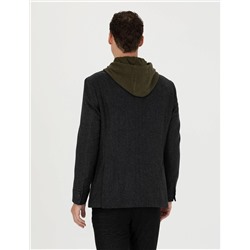 Antrasit Slim Fit Ceket