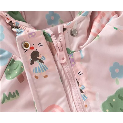 Детская ветровка с флисовой кофтой. Комплект 3 в 1