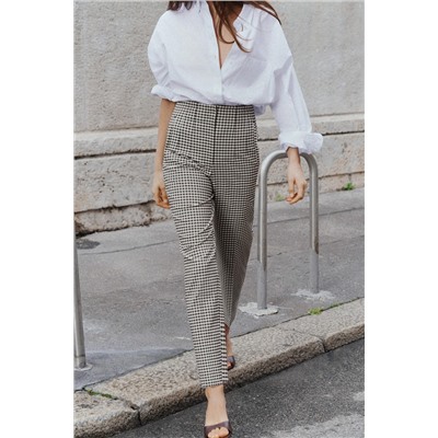 HIGH-WAIST TROUSERS