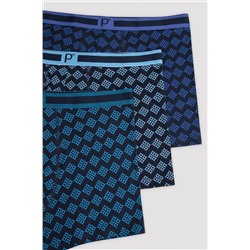 Penti Erkek Mix Design Çok Renkli 3lü Boxer