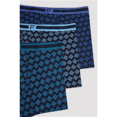 Penti Erkek Mix Design Çok Renkli 3lü Boxer