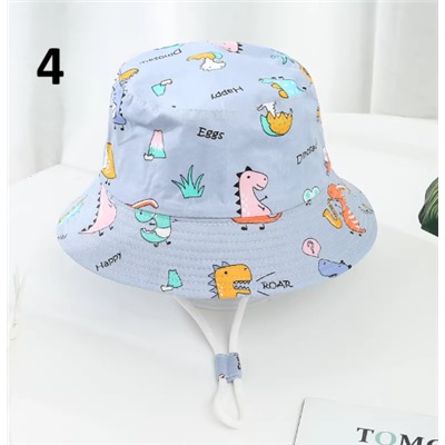 Хлопковая панама для мальчиков и девочек. 10 разных расцветок