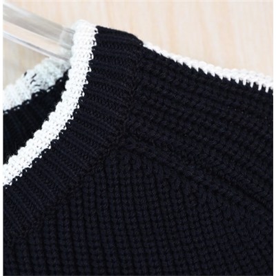 Женский повседневный трикотажный свитер