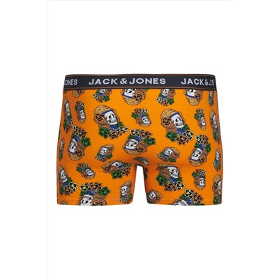 Jack & Jones Jack Jones Jactrıple Skull Trunks 5 Pack Erkek Lacivert Boxer 12251417-04