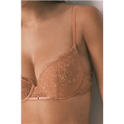 Sujetador push up GORGEOUS encaje naranja