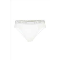 Erkek Beyaz 3'lü Slip