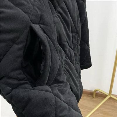 Женская теплая велюровая куртка   U*S Pol*o ASS*N  Экспорт