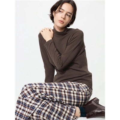 HEATTECH Ultra Warm High Neck T-Shirt (Long Sleeve)