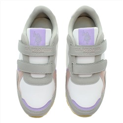 Sneakers Nobik - cuero - blanco y gris