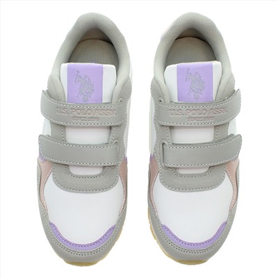 Sneakers Nobik - cuero - blanco y gris