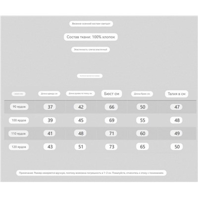 Детский костюм толстовка на молнии + штаны в стиле ПОЛ*О