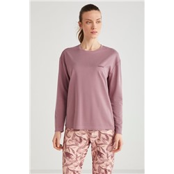 Yumuşak dokulu pijama takımı