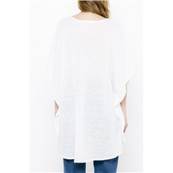 Jersey de lino Blanco