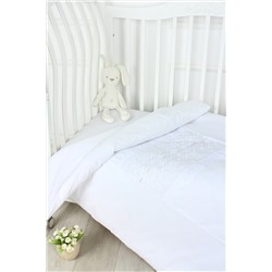 Пододеяльник белый с шитьем на выписку ПОД-ВЫШ