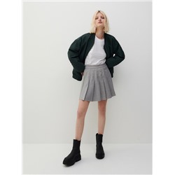 Jersey mini skirt