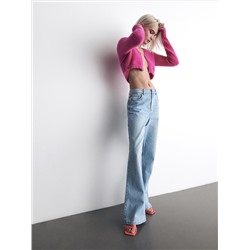 Jeans mit weitem Bein