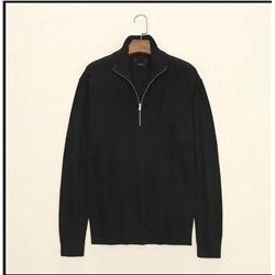 Мужское пуловер с короткой молнией МАССИМО Д