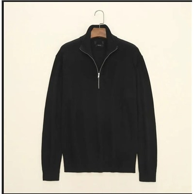 Мужское пуловер с короткой молнией МАССИМО Д