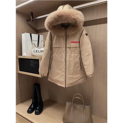 Распродажа парка люкс dior мех натуральный