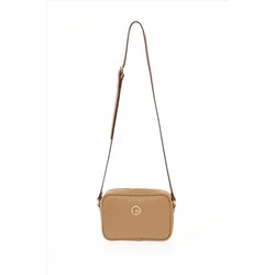 Kadın Koyu Bej Çapraz Çanta