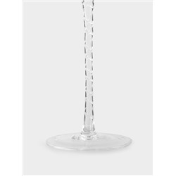 Бокал для вина, 580 мл, 2 шт, стекло, с серебристым кантом, Rhapsody