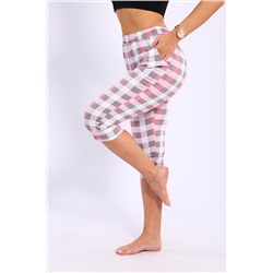 Бриджи женские в клетку Бр-1