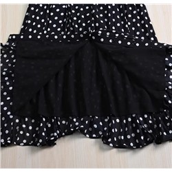 Плиссированное платье с лацканами на пуговицах и поясом М КОР*С