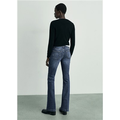Jeans flare tiro bajo