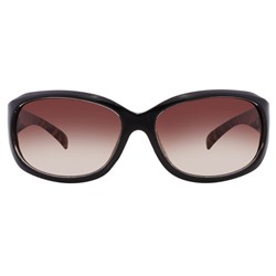 NINE WEST  Smoke Rectangular Ladies Sunglasses