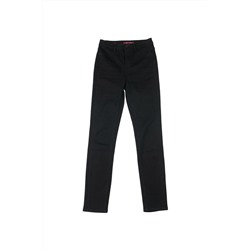 Vaquero skinny de tiro alto Negro