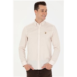 Erkek Beyaz Uzun Kollu Gömlek