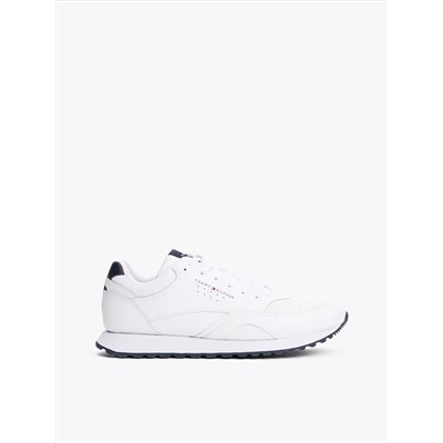 Leather-Mix Runner Sneaker