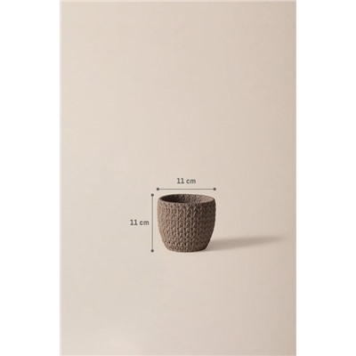 Dolly Saksı - Vizon - 11 cm