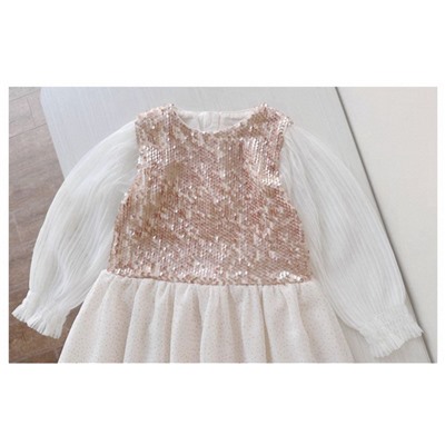 Детское праздничное платье, экспорт   Материал: полиэстер