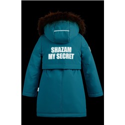 Парка 5з5221 бирюзовый #289184