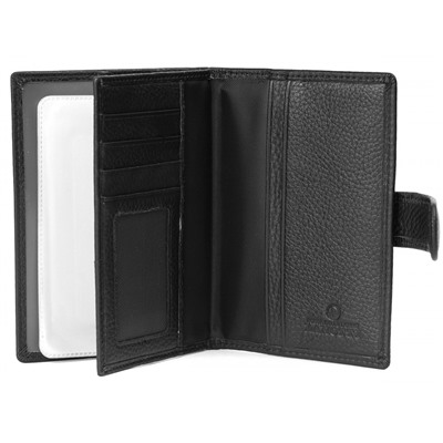 Обложка на паспорт + автодокументы Lanotti мужской GL-25-37/Черный