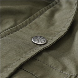 Mädchen Parka mit Stickerei