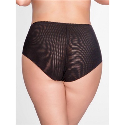 013 трусы слип SIZE PLUS (чёрный, 48/4XL) Akcent