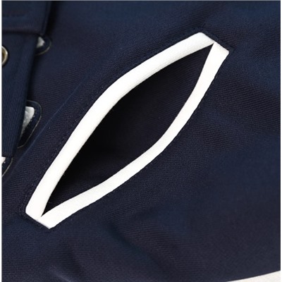 Куртка бейсбольная из флиса с аппликацией в виде букв RALPH LAURE*N