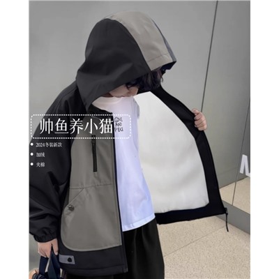 Куртки для мальчиков с флисом