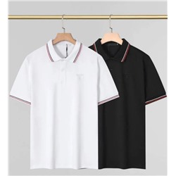 Мужская хлопковая футболка-поло ПРАД*А