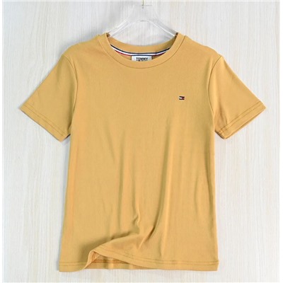 Повседневная хлопковая свободная прямая футболка ТОММИ ДЖИН*С