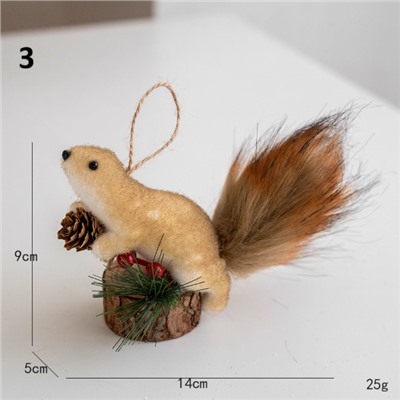 Украшения на елку с веревкой и без