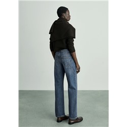 Jeans rectos tiro medio