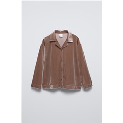 VELVET SHIRT